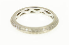 Load image into Gallery viewer, 14K 0.66 Ctw Diamond Eternity Anniversary Wedding Ring White Gold