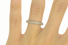 Load image into Gallery viewer, 14K 0.66 Ctw Diamond Eternity Anniversary Wedding Ring White Gold