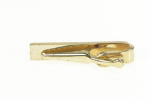 Load image into Gallery viewer, Gold Filled Carved Squared Mother of Pearl Retro Tie Bar