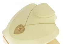 Load image into Gallery viewer, 14K 1950&#39;s Diamond Hand Heart Give You The Stars Charm/Pendant Yellow Gold