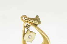 Load image into Gallery viewer, 14K 1950&#39;s Diamond Tear Drop Fringe Dangle Pendant Yellow Gold