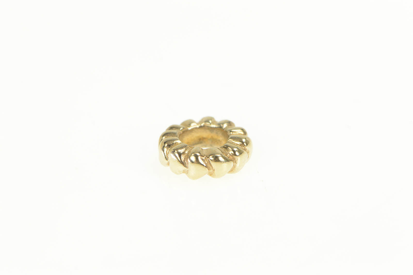 Gold Charm Spacer — LoLa TriBeCa Jewelry