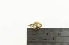 Load image into Gallery viewer, 14K Simple Puffy Heart Cute Love Symbol Charm/Pendant Yellow Gold