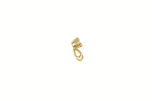 Load image into Gallery viewer, 14K Classic Diamond Solitaire Simple Small Pendant Yellow Gold