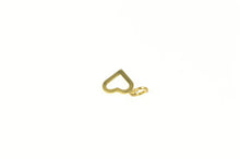 Load image into Gallery viewer, 14K Heart Love Symbol Classic Simple Cute Charm/Pendant Yellow Gold