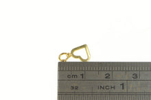 Load image into Gallery viewer, 14K Heart Love Symbol Classic Simple Cute Charm/Pendant Yellow Gold