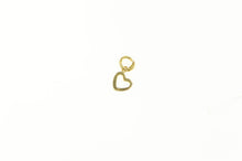 Load image into Gallery viewer, 14K Heart Love Symbol Classic Simple Cute Charm/Pendant Yellow Gold