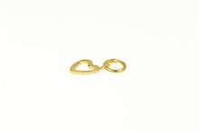 Load image into Gallery viewer, 14K Heart Love Symbol Classic Simple Cute Charm/Pendant Yellow Gold