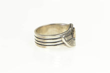 Load image into Gallery viewer, Sterling Silver Harley Davidson 100th Anniversary 10k Gold Ring
