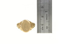 Load image into Gallery viewer, 14K 1910 Victorian IS Monogram Initial Engraved Ring Yellow Gold