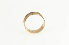 Load image into Gallery viewer, 10K 9.1mm Victorian Ornate Patterned Wedding Band Ring Yellow Gold