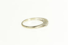 Load image into Gallery viewer, 14K Classic Diamond Simple Wedding Band Ring White Gold