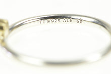 Load image into Gallery viewer, Sterling Silver Pandora 14K Heart Puzzle Band Stackable Ring