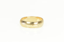 Load image into Gallery viewer, Gold Filled 5.7mm Rounded Classic Retro Simple Band Ring