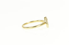 Load image into Gallery viewer, 10K Diamond Layered Wave Curve Freeform Ring Yellow Gold