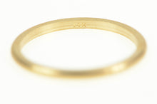 Load image into Gallery viewer, 14K Vintage NOS 1950&#39;s 1.3mm Wedding Band Ring Yellow Gold