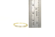 Load image into Gallery viewer, 14K Classic Diamond Channel Wedding Band Ring Yellow Gold