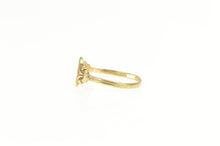 Load image into Gallery viewer, 10K Retro JF Monogram Initial Name Baby Child&#39;s Ring Yellow Gold