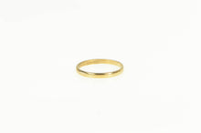 Load image into Gallery viewer, 10K Simple Rounded Child&#39;s Retro Baby 1.1mm Ring Yellow Gold