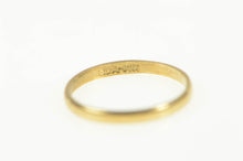 Load image into Gallery viewer, 10K Simple Rounded Child&#39;s Retro Baby 1.1mm Ring Yellow Gold