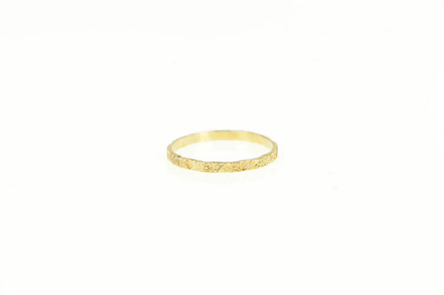 10K Victorian Floral Orange Blossom Child's Baby Ring Yellow Gold