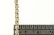 Load image into Gallery viewer, 14K 0.81 Ctw Diamond Classic Statement Tennis Bracelet 6.5&quot; Yellow Gold