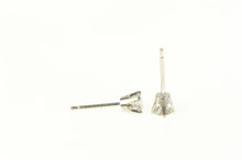 Load image into Gallery viewer, 14K 0.36 Ctw Diamond Solitaire Classic Stud Earrings White Gold