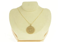 Load image into Gallery viewer, 14K 0.31 Ctw Diamond 21st Birthday 1960&#39;s Round Charm/Pendant Yellow Gold