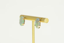 Load image into Gallery viewer, 14K Oval Opal Classic Statement Stud Earrings Yellow Gold