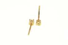 Load image into Gallery viewer, 14K 0.24 Ctw Diamond Solitaire Vintage Stud Earrings Yellow Gold