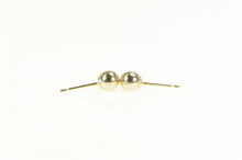 Load image into Gallery viewer, 14K Classic Round Ball Simple Stud Earrings Yellow Gold