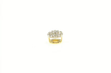 Load image into Gallery viewer, 18K Jabel 0.24 Ctw Round Diamond Cluster Slide Pendant Yellow Gold