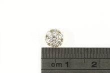 Load image into Gallery viewer, 18K Jabel 0.24 Ctw Round Diamond Cluster Slide Pendant Yellow Gold