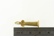 Load image into Gallery viewer, 18K Ionic Pillar Classical Greek Architecture Charm/Pendant Yellow Gold