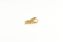 Load image into Gallery viewer, 14K Diamond Cut Butterfly Change Symbol Pendant Yellow Gold