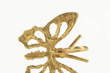 Load image into Gallery viewer, 14K Diamond Cut Butterfly Change Symbol Pendant Yellow Gold