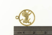 Load image into Gallery viewer, 14K Leo Lion Astrology Zodiac Sign Symbol Charm/Pendant Yellow Gold