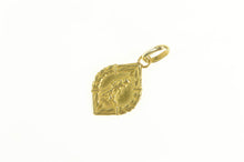Load image into Gallery viewer, 18K Knight with Dogs Ornate Scene Small Charm/Pendant Yellow Gold