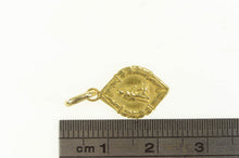 Load image into Gallery viewer, 18K Knight with Dogs Ornate Scene Small Charm/Pendant Yellow Gold