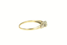 Load image into Gallery viewer, 14K 1940&#39;s Classic Diamond Three Stone Promise Ring Yellow Gold