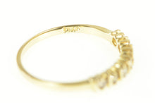 Load image into Gallery viewer, 14K 0.21 Ctw Diamond Bar Inset Classic Wedding Ring Yellow Gold