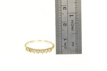 Load image into Gallery viewer, 14K 0.21 Ctw Diamond Bar Inset Classic Wedding Ring Yellow Gold