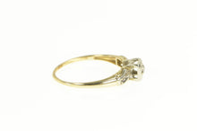 Load image into Gallery viewer, 14K 1940&#39;s Three Stone Diamond Vintage Promise Ring Yellow Gold