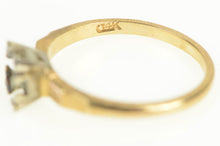 Load image into Gallery viewer, 14K 4.8mm VNOS 1950&#39;s Engagement Setting Ring Yellow Gold