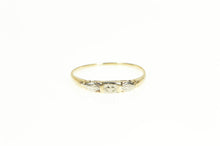 Load image into Gallery viewer, 14K 1950&#39;s Two Tone Retro Pattern Wedding Band Ring Yellow Gold