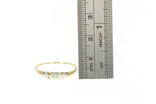 Load image into Gallery viewer, 14K 1950&#39;s Two Tone Retro Pattern Wedding Band Ring Yellow Gold
