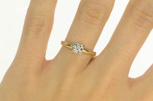 Load image into Gallery viewer, 14K 1940&#39;s Classic Diamond Solitaire Engagement Ring Yellow Gold