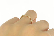 Load image into Gallery viewer, 14K Pandora Eternal Clouds Designer Stackable Ring Yellow Gold