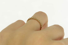 Load image into Gallery viewer, 14K Pandora Floral Elegance Flower Eternity Band Ring Yellow Gold
