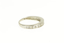 Load image into Gallery viewer, Platinum 1.00 Ctw Diamond Channel Wedding Band Ring